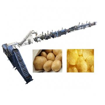 Frozen French Fries Automatic Potato Chips Making Machine Energy Saving