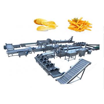 Ce Certificate Industrial Semi Automatic Gas Heating Potato Chips Making Machine