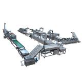 Full- automatic Fried Potato Chips Production Line / French Fries Making Machine / Frozen Fries Processing plant